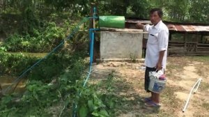 29 - Ученые физики в шоке! Насос сделан из 1 бочки и работает без электричества