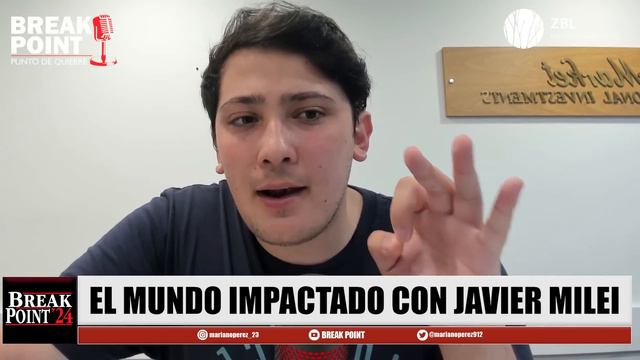 Esto dice EL MUNDO de MILEI en DAVOS y su HISTÓRICO discurso | Break Point смотреть онлайн