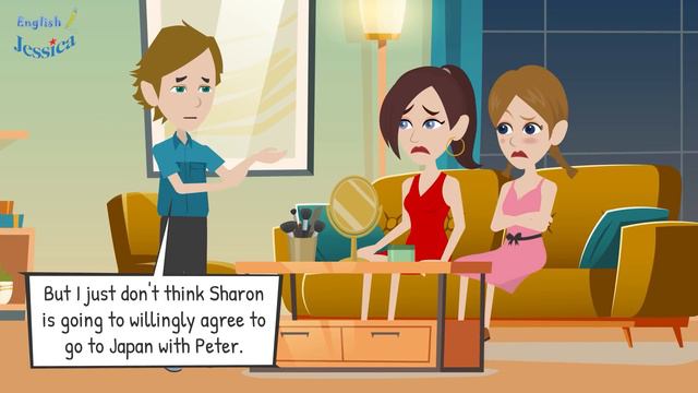 Sharon moves to Japan or stays? Practice Easy To Speak English Fluently смотреть онлайн