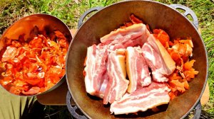 ЕСЛИ ЛЮБИТЕ САЛО. ПРИГОТОВЬТЕ ЕГО ТАК | в казане на природе!