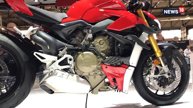 Ducati Streetfighter V4 First Look at EICMA 2019 смотреть онлайн