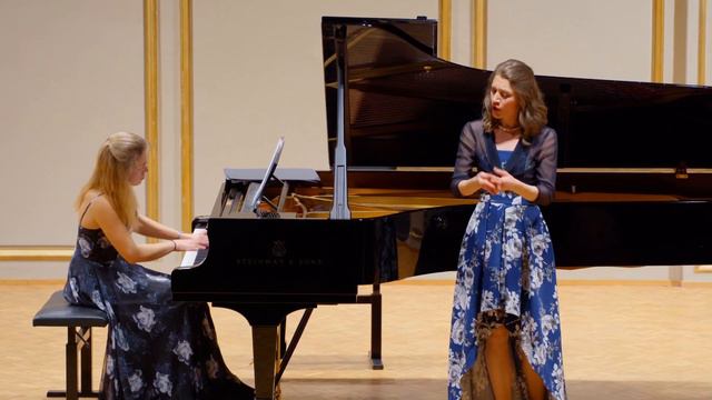 Eusebius Mandyczewski: Maienglöckchen - Rahel Pailer & Julia Pleninger - live смотреть онлайн