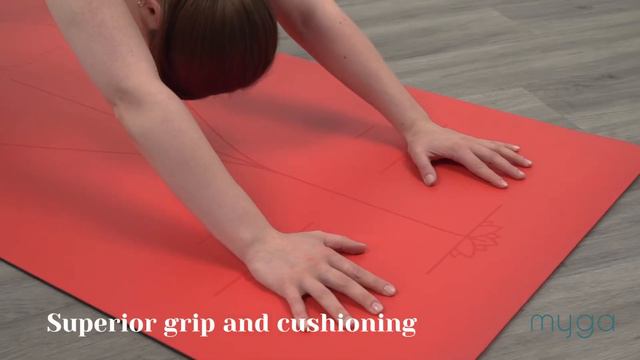 Коврик для йоги MYGA Alignment Mat XL смотреть онлайн