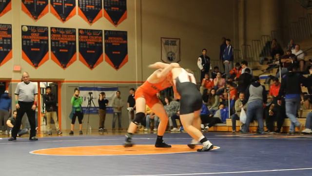 VA Class 5 Regional Finals 195lbs Ned Anthony vs Dominic Barton смотреть онлайн