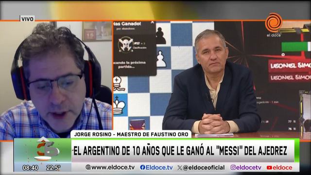 La INCREÍBLE reacción de Faustino al vencer al MEJOR JUGADOR de ajedrez DEL MUNDO ♟️ смотреть онлайн