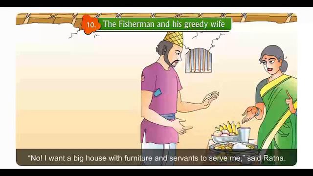 Real life English,Class4,10 The Fisher Man and his Greedy Wife,Part04 смотреть онлайн