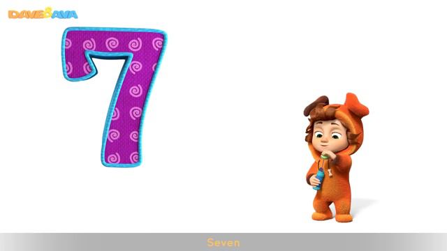 Number Song Number Train 1 to 10 Counting Song and Nursery Rhymes from Dave and Ava смотреть онлайн