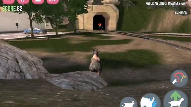 [Goat Simulator] The train is off the rails - goat simulater смотреть онлайн