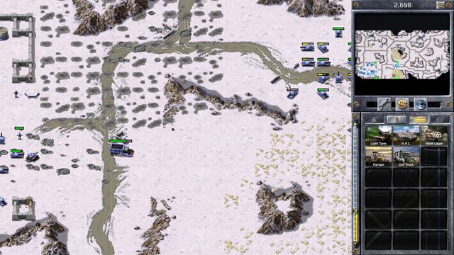 Command & Conquer Remastered: Red Alert Retaliation - Allied - Siberia - Fresh Tracks смотреть онлайн
