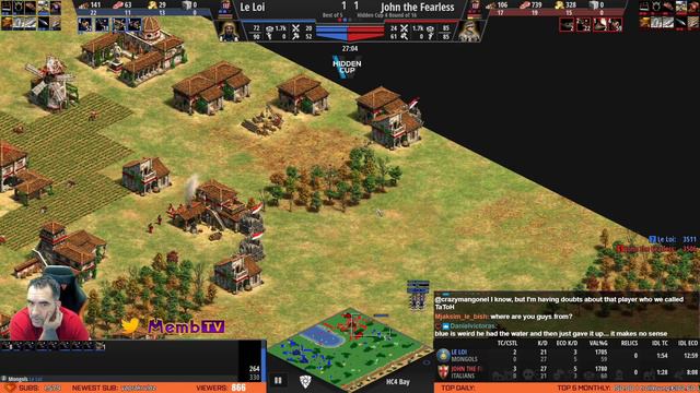 Hidden Cup 4 Le Loi vs John The Fearless round of 16 смотреть онлайн