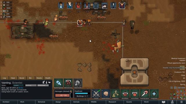 Rimworld Mod Rundown - Vanilla Races Expanded Sanguophage