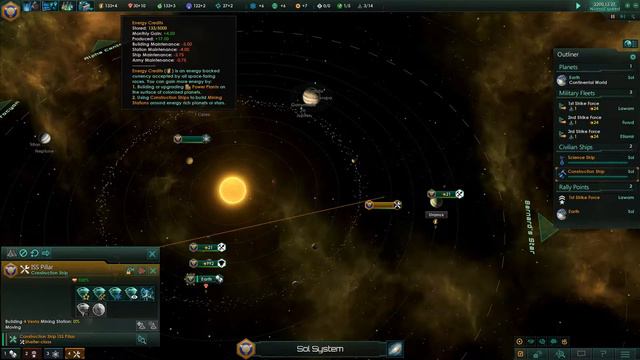 Stellaris Human Empire of Psionics - Part 01 - First ventures beyond our solar system смотреть онлайн