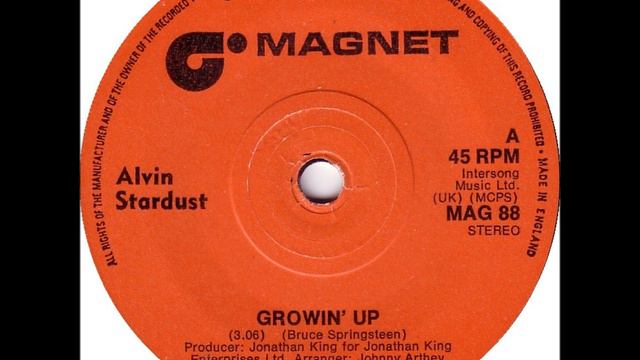 Alvin Stardust - Growin' Up смотреть онлайн