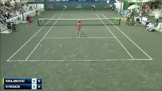 Nick Kyrgios v Filip Krajinovic смотреть онлайн