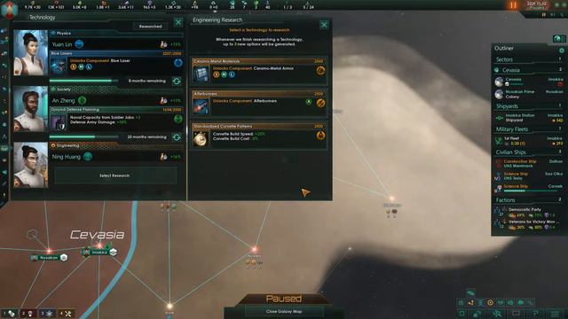 Stellaris - part 2 (2220 - 2240 AD) - no commentary смотреть онлайн