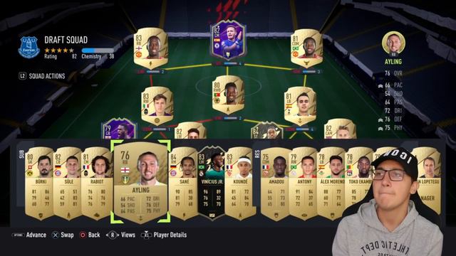 РАЗМЕНЕНИ ПОЗИЦИИ ПРЕДИЗВИКАТЕЛСТВО | FIFA 22 FUT DRAFT смотреть онлайн