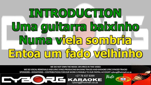 Katia Guerreiro - É Noite Na Mouraria PORTUGUESE FADO ORIGINAL VOCAL WITH KARAOKE LYRIC SYNC DEAFAI смотреть онлайн