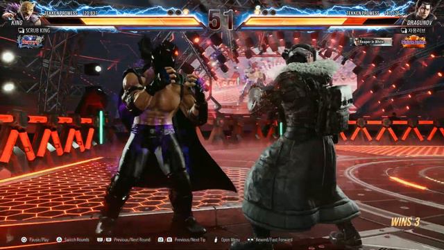 TEKKEN 8 S1 RANK MATCH KING (SCRUB KING) VS KOREAN FLAMERULER DRAGUNOV - KOREA Server смотреть онлайн