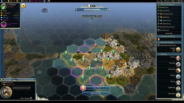 Civilization V - Episode 15, part 4 - Siam vs India смотреть онлайн