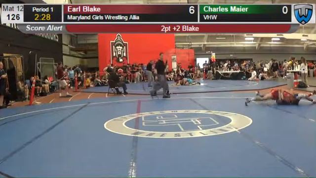 2236 Junior Men 126 Earl Blake Maryland Girls Wrestling Allia vs Charles Maier VHW 4138831104 смотреть онлайн