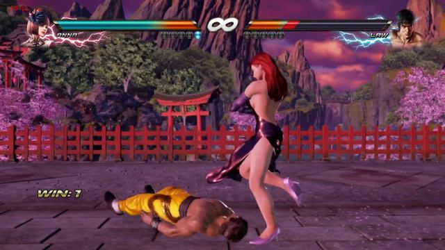 Tekken 7 Anna (Jessica Rabbit Mod) Mod Trample On Law