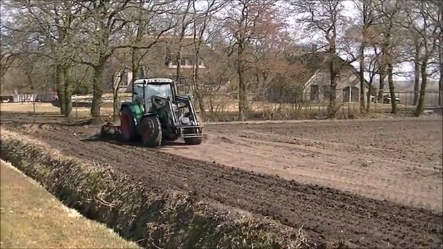 Fendt Favorite 711 Harrowing. смотреть онлайн