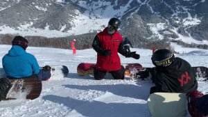 12. Вращение. Задний кант. Задняя связка внутрь или наружу. Карвинг. Сноуборд. Илья Косяченко