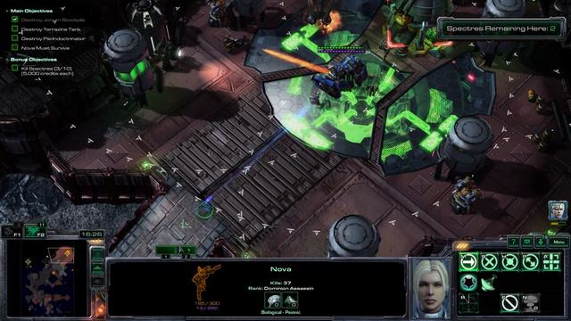 Nova gets revenge - Starcraft 2 - Wings of Liberty - Ghost of a Chance - Brutal playthrough смотреть онлайн