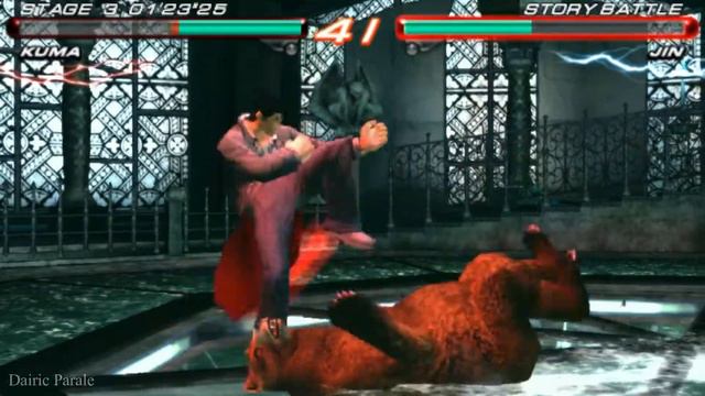 Tekken 6 Story Mode: KUMA II (PPSSPP)