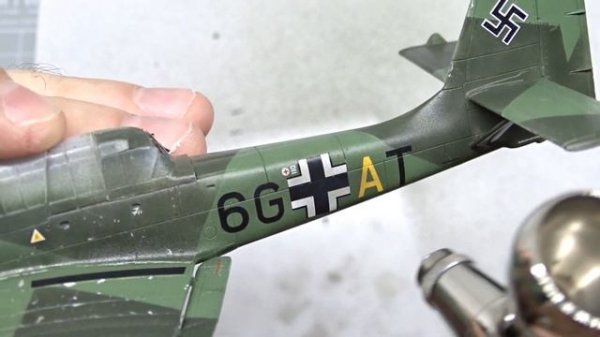 Airfix Junkers Ju87B-1 Stuka 1/72 [Build review part 2]