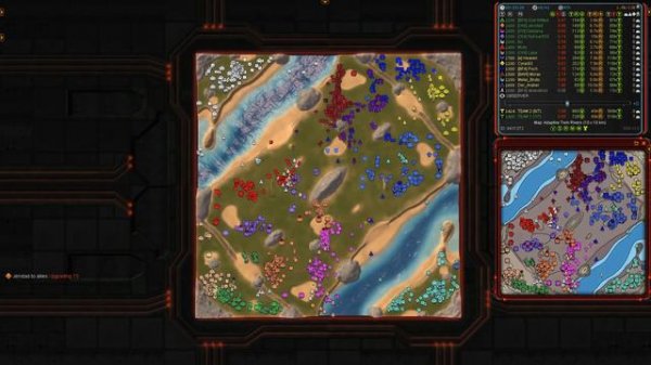 Supreme Commander Forged Alliance [215] 14 игроков на одной карте (обучение, как играть в тесноте)