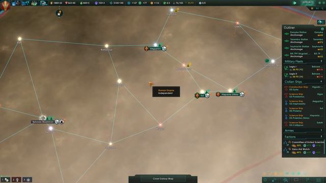 Stellaris 2.0 - Let's Play Apocalypse - Part 10 - Romanes eunt domus смотреть онлайн