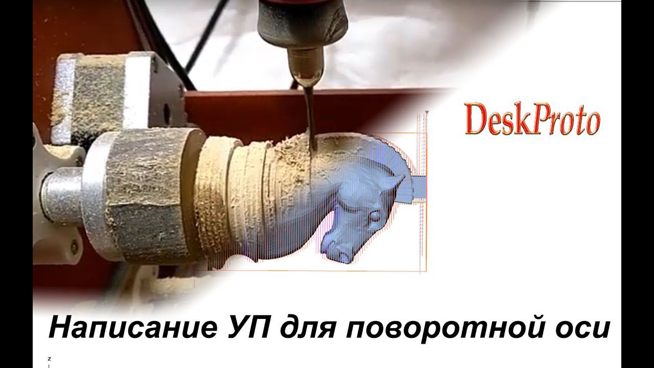 Пошаговое руководство написания управляющих программ для станков с ЧПУ с поворотной осью смотреть онлайн