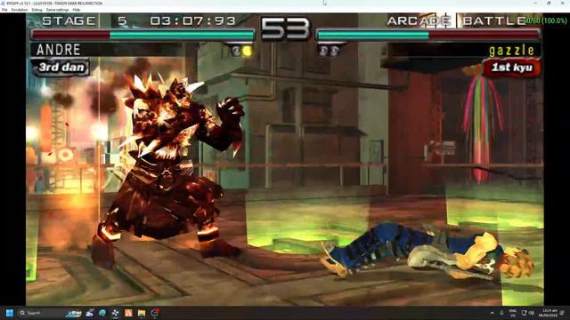 TEKKEN 5 DR PPSSPP JINPACHI GAMEPLAY смотреть онлайн