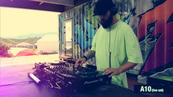 DJ A10 - live set on Art school of electronic music in Tavrida.Art