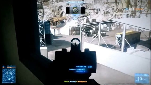 Battlefield 3 m40 Sniper no optics highlight смотреть онлайн