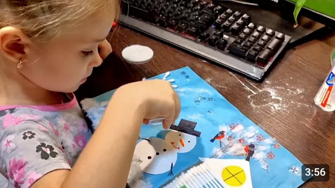 МИЛАНА СДЕЛАЛА ЗИМНЮЮ ВЕСЁЛУЮ ПОДДЕЛКУ.❄️☃️ смотреть онлайн