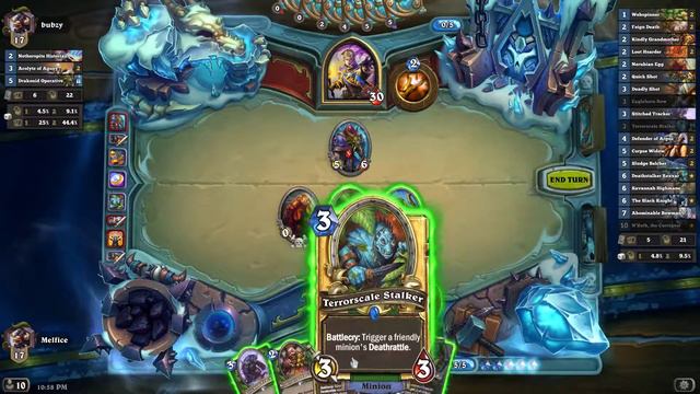 Hearthstone - N'Zoth Chronicles: Missing Lethal Wild Hunter Style! смотреть онлайн
