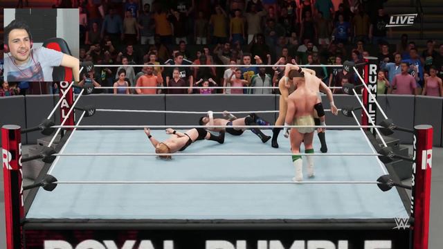 ALL WWE UK Championship participants - WWE 2K18 | Albert Hall 20 Man Battle Royal смотреть онлайн