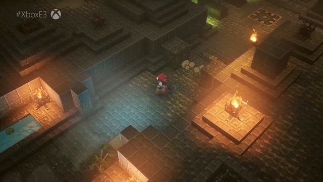 Minecraft Dungeons Xbox E3 2019 смотреть онлайн