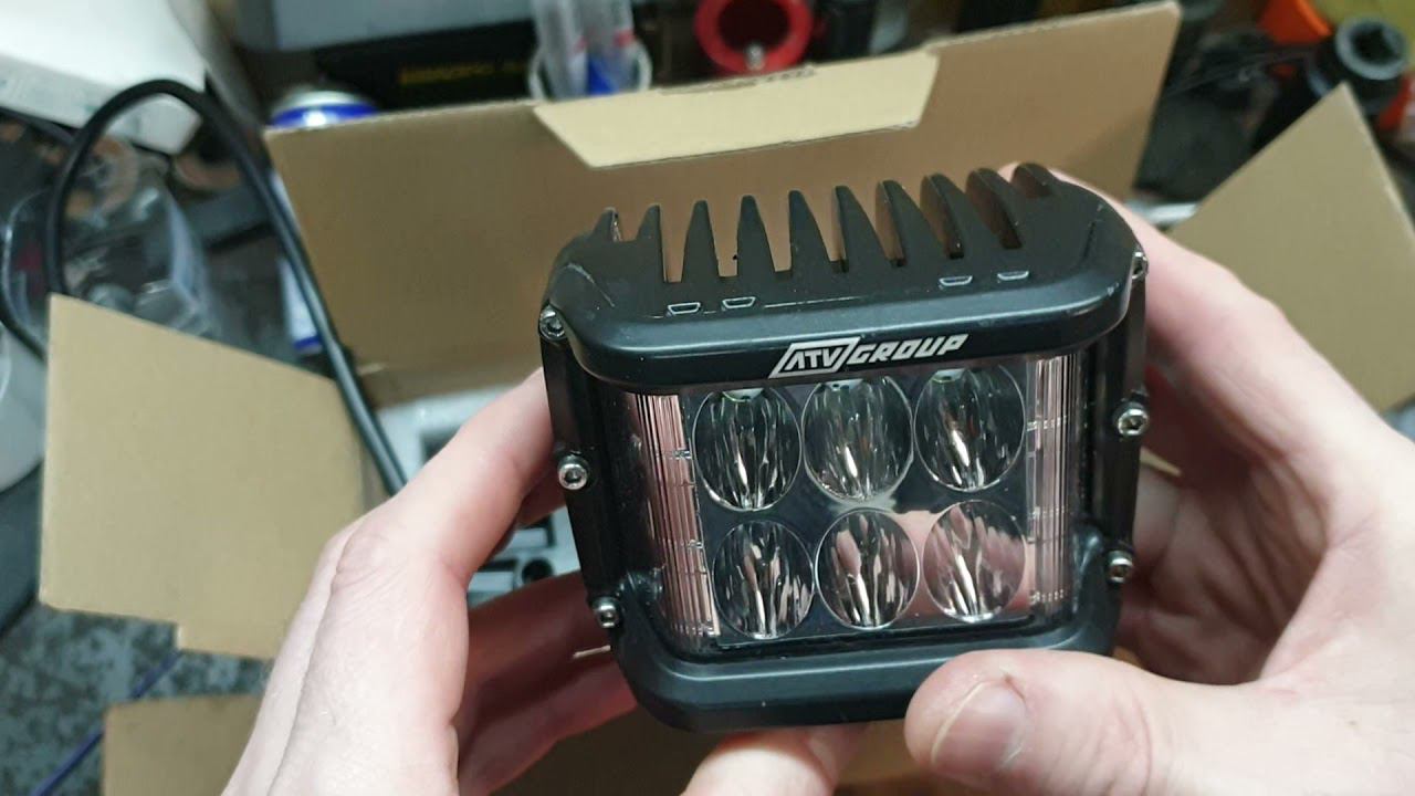 Обзор на фары для квадроцикла wide 45 от ATVGROUP смотреть онлайн