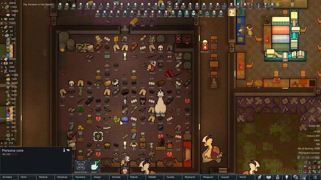 RimWorld Future Technology Series - Ep 51 - Stockpiling Bionics! смотреть онлайн