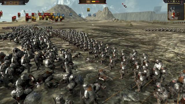 IRON HILLS VS EREBOR! - Dawnless Days Total War Multiplayer Battle