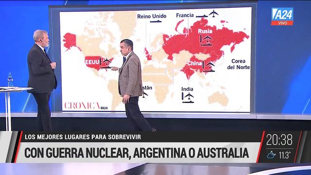"Holocausto nuclear y la posibilidad que Argentina sobreviva", Luis Rosales en Para que sepas смотреть онлайн