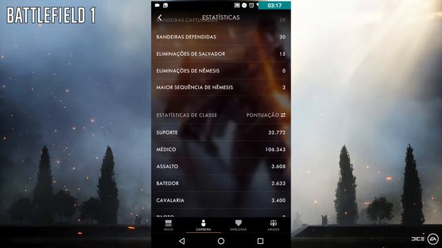 BATTLEFIELD 1- Dica APP. Companion- IOS/ANDROID/WINDOWS PHONE смотреть онлайн