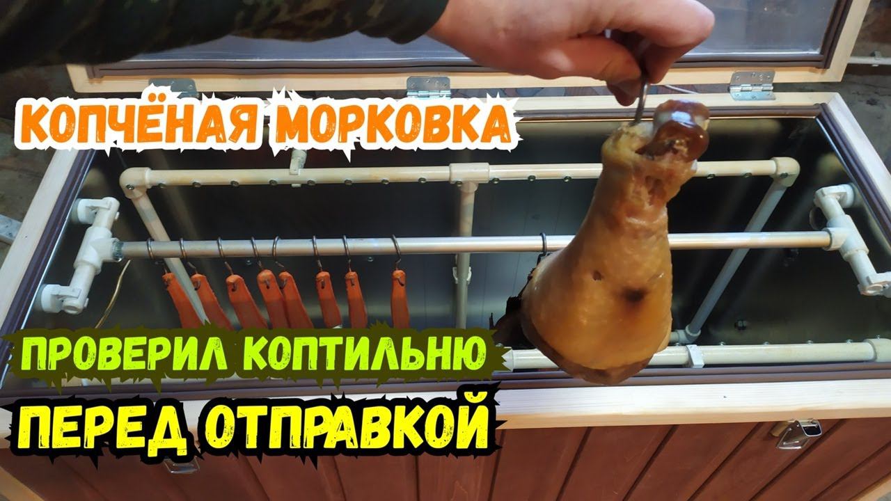 Электростатическая коптильня! Закоптил морковку! Тестовый запуск перед отправкой. смотреть онлайн