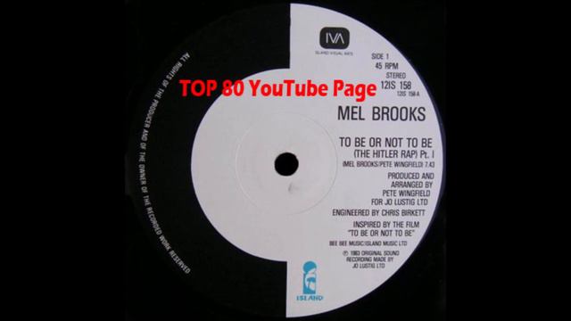 Mel Brooks - To Be Or Not To Be (The Hitler Rap) (Extended Version Part 1) смотреть онлайн