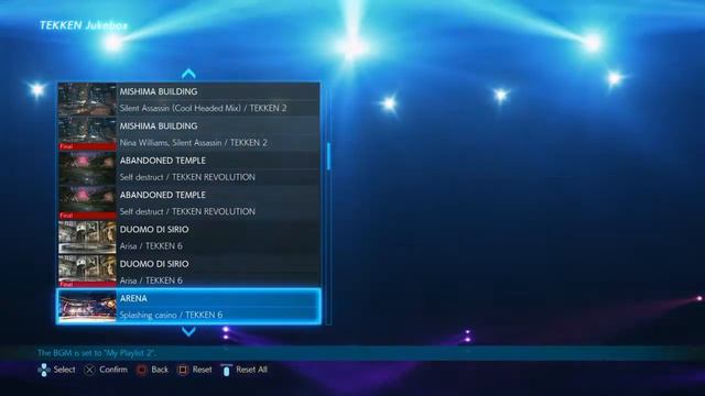 My Tekken 7 Custom Jukebox Playlists смотреть онлайн