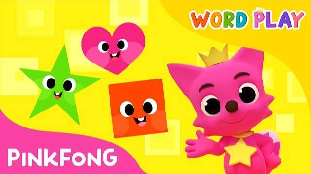Dancing Shapes | Word Play | Pinkfong Songs For Children