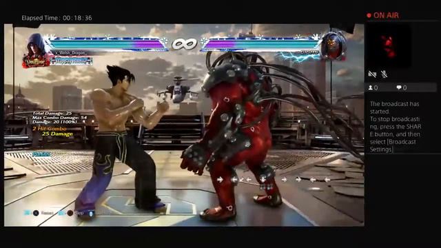 Tekken 7: Gigas punishable on block смотреть онлайн